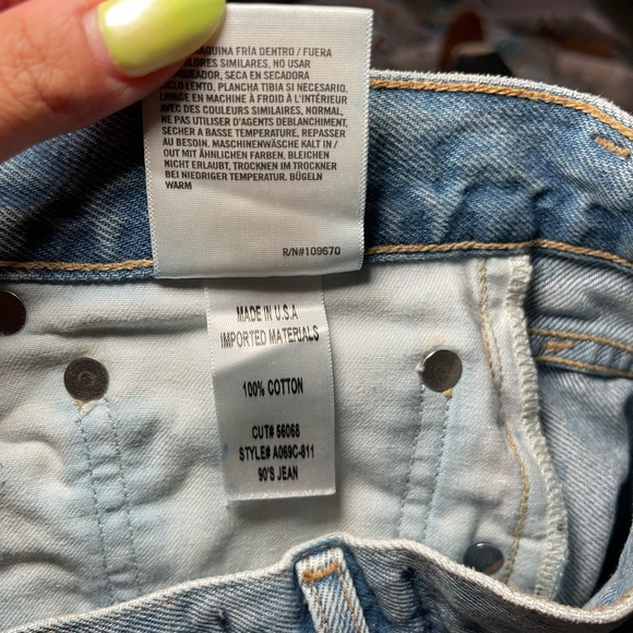 AGOLDE | 90s Mid Rise Loose Size: 24 - Picture 5 of 5